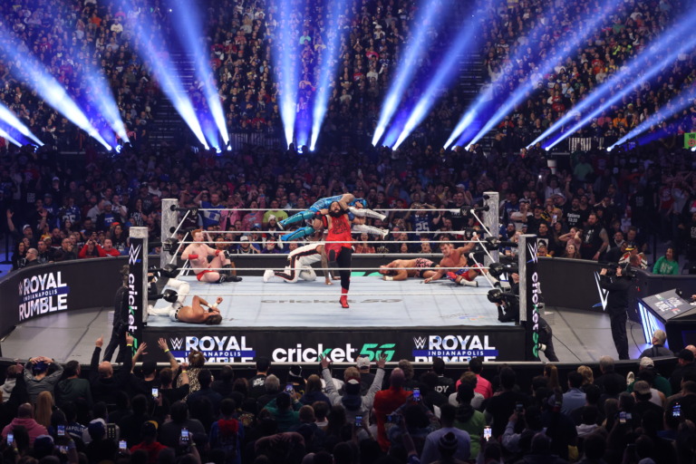Cricket Wireless fan experience at WWE Royal Rumble 2025