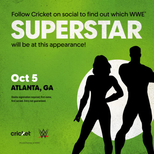 Superstar appearance in Atlanta poster